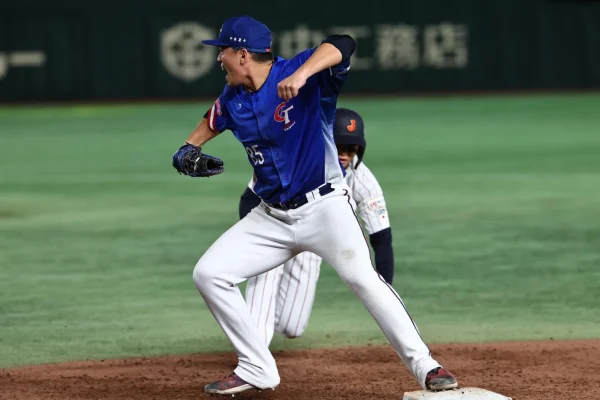 2024年12強錦標賽朱育賢抓下最後兩個出局數