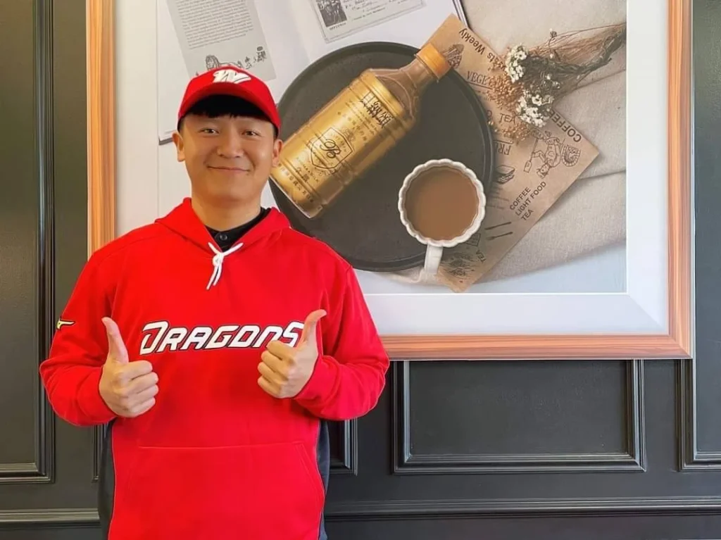 2024年1月味全龍正式簽下陳禹勳