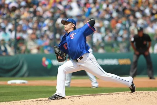 陳仕朋作為中職代表性本土左投也曾入選國家隊