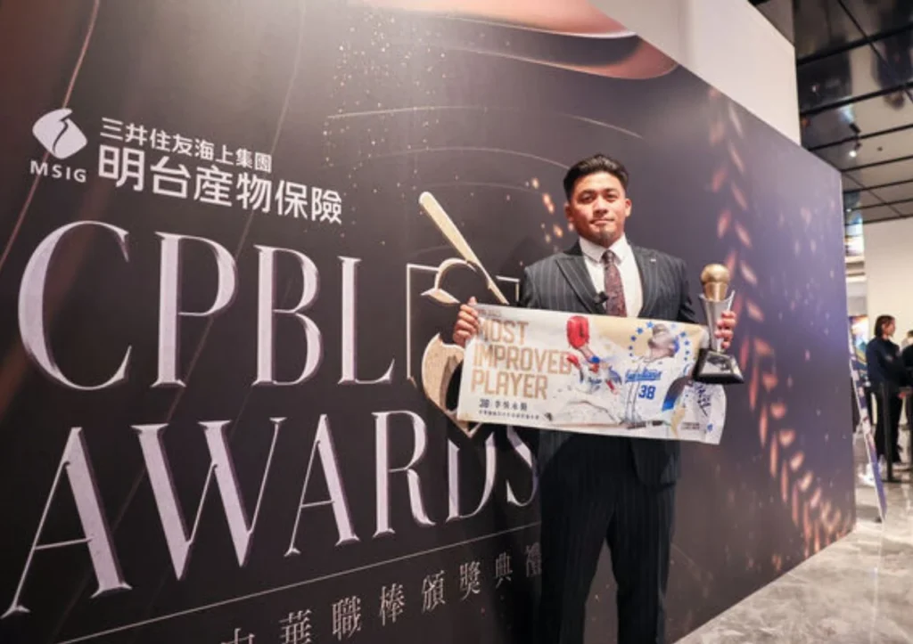 李吳永勤2025年拿下最佳進步獎